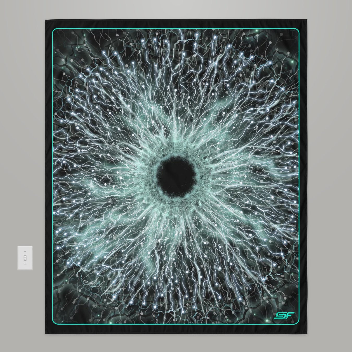 Mycelium | Psychedelic Visionary Art Tapestry