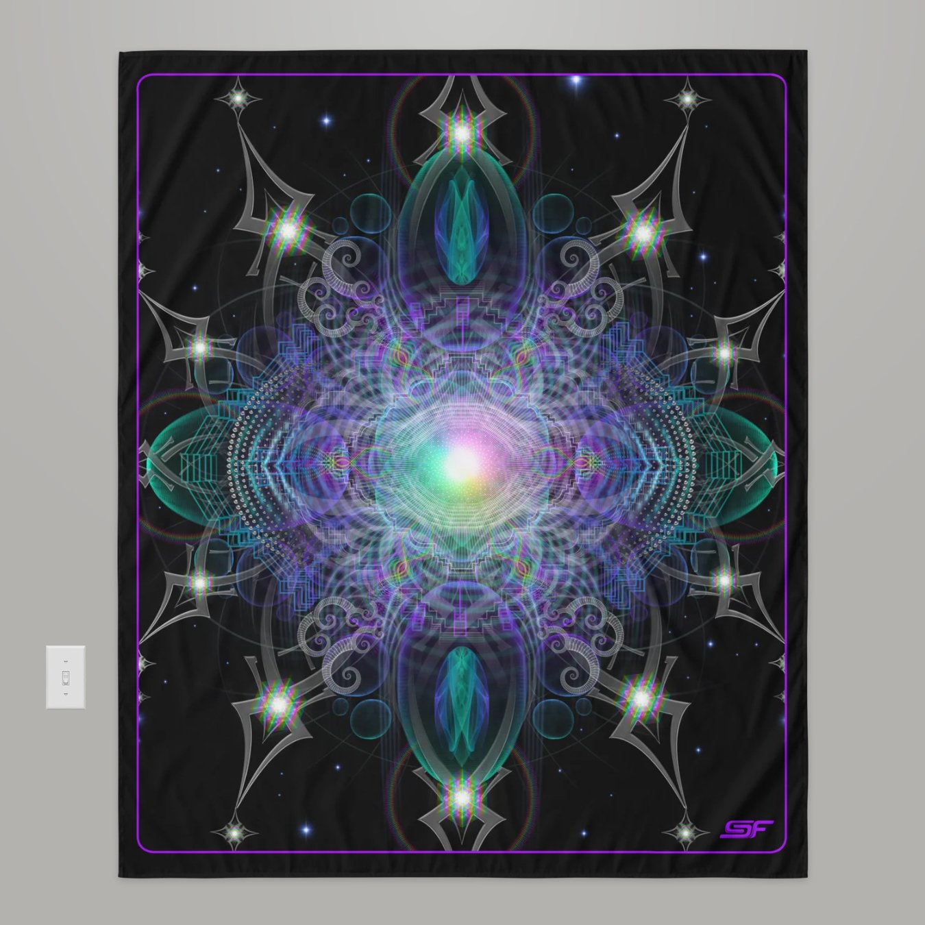 Transentience | Psychedelic Visionary Art Tapestry
