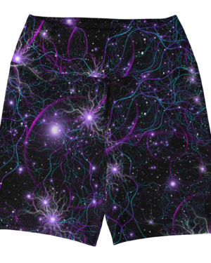 Laniakea | Psychedelic Visionary Art Yoga Shorts