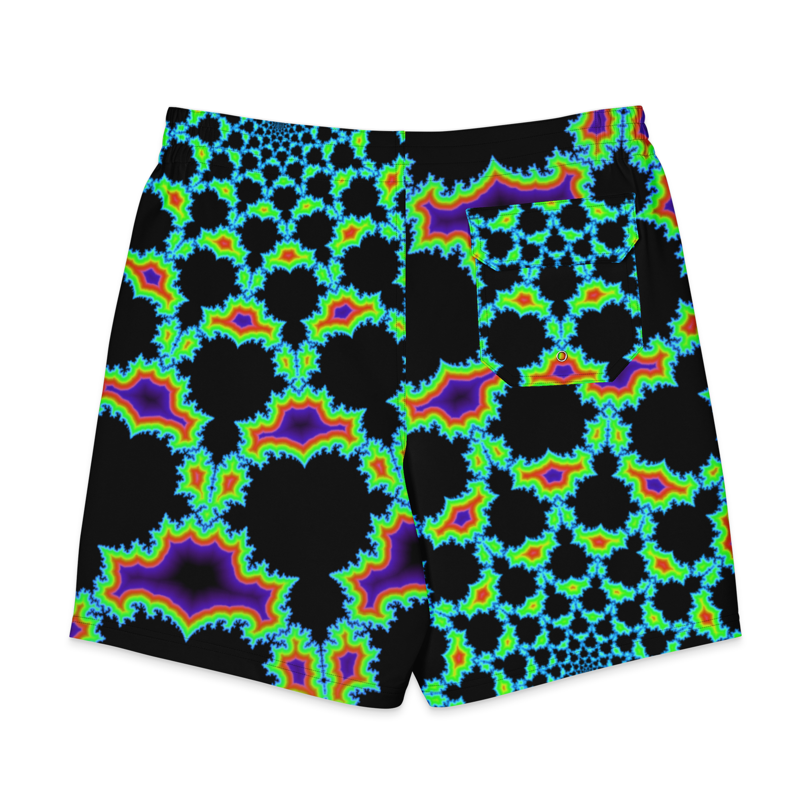 Mandelblot | Psychedelic Visionary Art Men's Board Shorts - Image 2