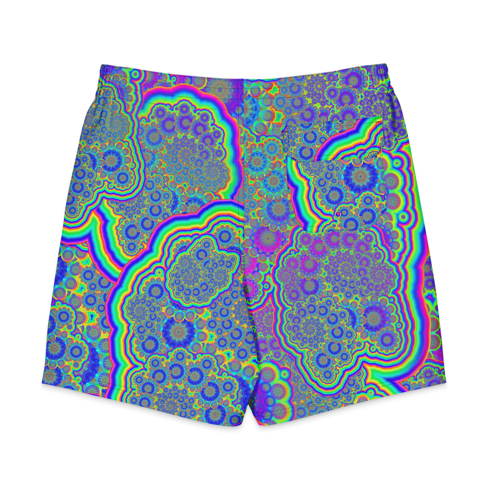 Neuroverse | Psychedelic Visionary Art Men's Board Shorts - Image 2