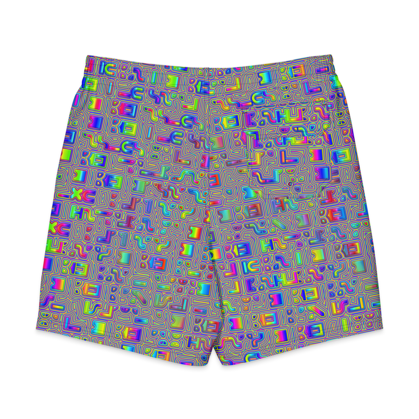 Psyliscious | Psychedelic Visionary Art Men's Board Shorts - Image 2
