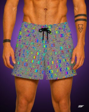 Psyliscious | Psychedelic Visionary Art Men's Board Shorts
