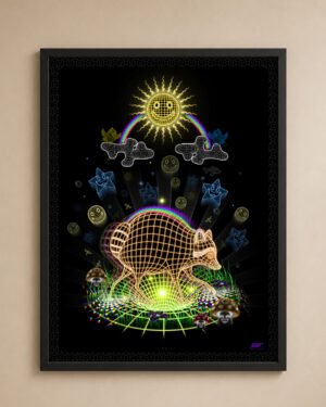 Jimothy | Psychedelic Visionary Art Print