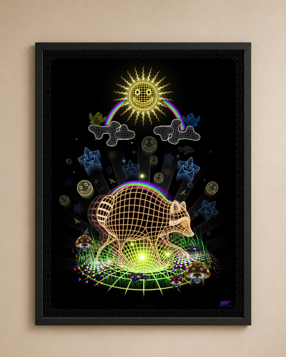 Jimothy | Psychedelic Visionary Art Print