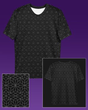 Crystallize | Psychedelic Visionary Art Men’s All-Over T-Shirt