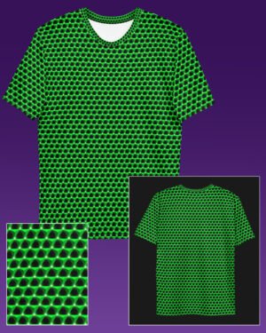 Emerald Prism | Psychedelic Visionary Art Men’s All-Over T-Shirt