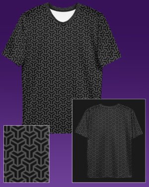 Interlace | Psychedelic Visionary Art Men’s All-Over T-Shirt