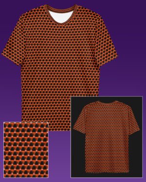 Topaz Prism | Psychedelic Visionary Art Men’s All-Over T-Shirt