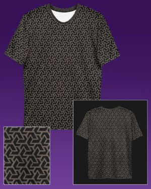Triskele | Psychedelic Visionary Art Men’s All-Over T-Shirt