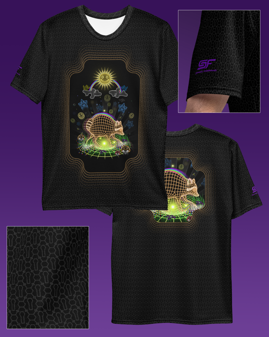Jimothy | Psychedelic Visionary Art Men’s All-Over T-Shirt