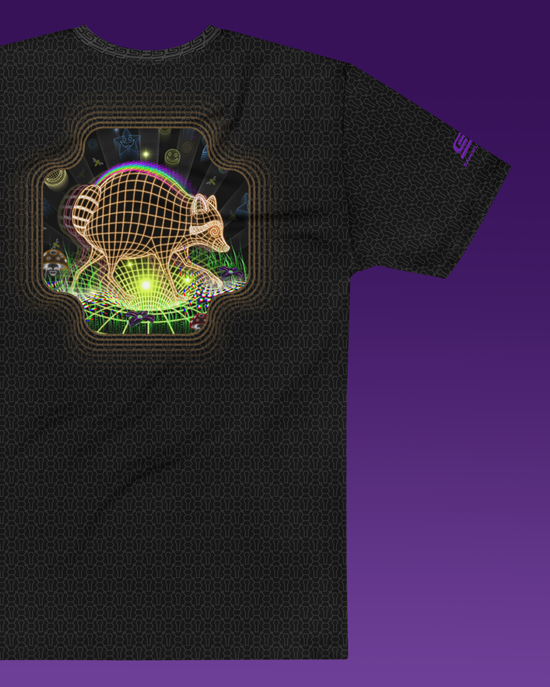 Jimothy | Psychedelic Visionary Art Men’s All-Over T-Shirt - Image 3