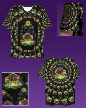Jimothy | Psychedelic Visionary Art Men’s All-Over Legacy T-Shirt