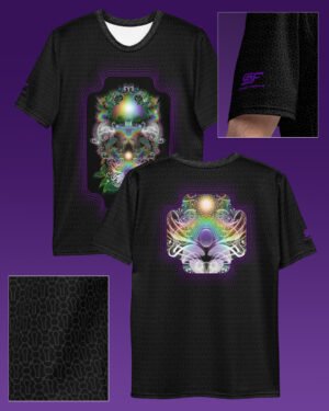 Lemuria | Psychedelic Visionary Art Men’s All-Over T-Shirt