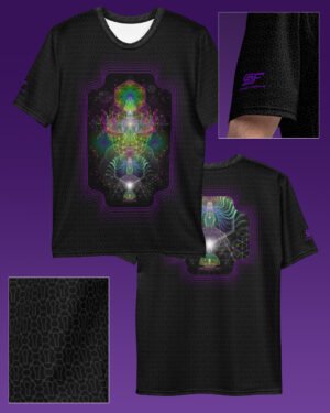 Phosphescent Projections | Psychedelic Visionary Art Men’s All-Over T-Shirt