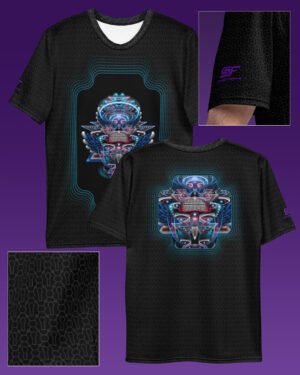 Primitive Voices | Psychedelic Visionary Art Men’s All-Over T-Shirt
