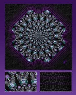 Baahi Jira | Psychedelic Visionary Art Bandana