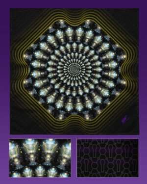 Celestial Realms | Psychedelic Visionary Art Bandana
