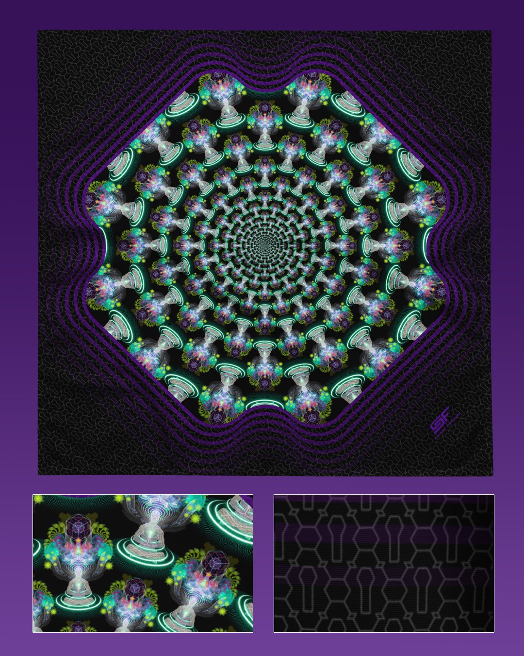 Dreamtime | Psychedelic Visionary Art Bandana