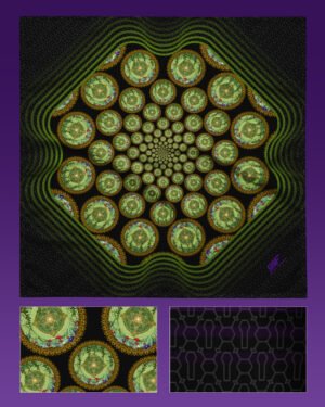 Entheopassage | Psychedelic Visionary Art Bandana