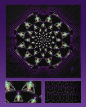Inner Galactic | Psychedelic Visionary Art Bandana