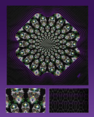 Lemuria | Psychedelic Visionary Art Bandana