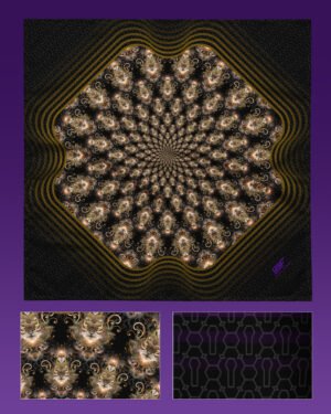 Natural Affinity | Psychedelic Visionary Art Bandana