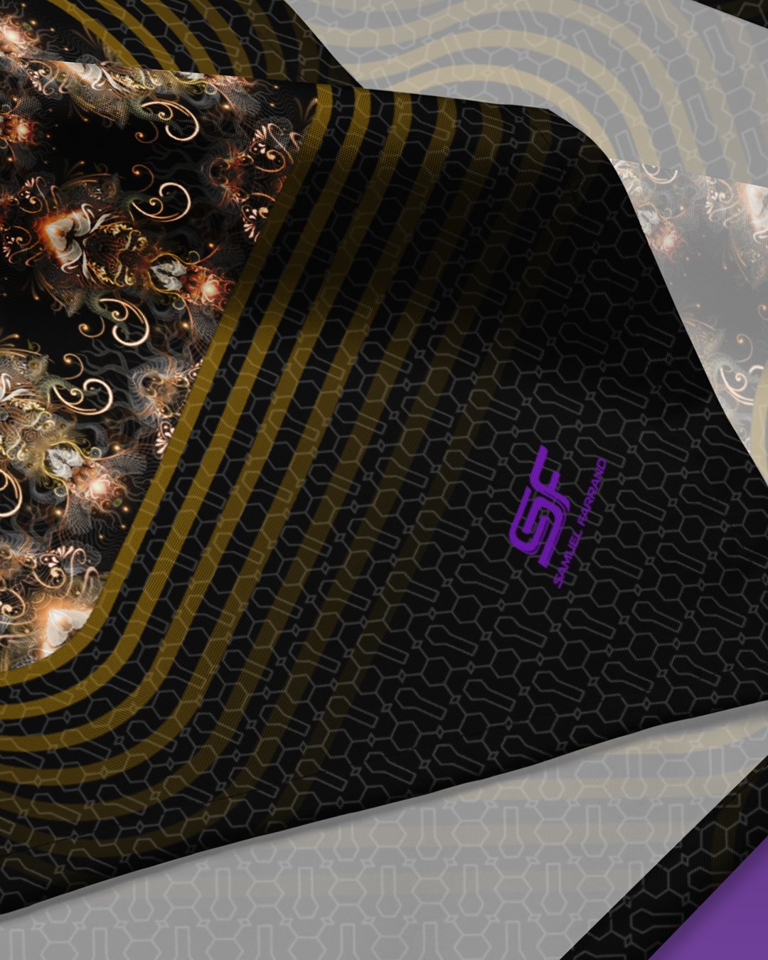 Natural Affinity | Psychedelic Visionary Art Bandana - Image 3