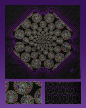 Shaman Song | Psychedelic Visionary Art Bandana
