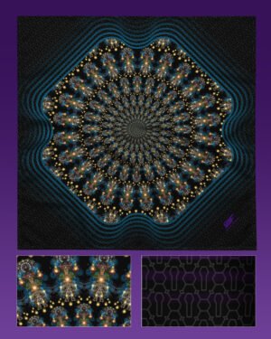 Wairua | Psychedelic Visionary Art Bandana
