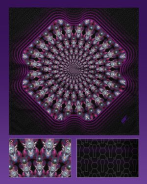 Xooli Gala | Psychedelic Visionary Art Bandana