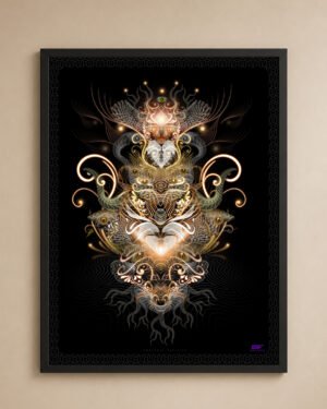 Natural Affinity | Psychedelic Visionary Art Print