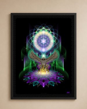 Owlchemy | Psychedelic Visionary Art Print