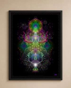 Phosphenescent Projections | Psychedelic Visionary Art Print
