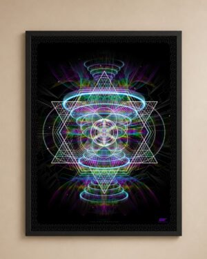 Source Generator | Psychedelic Visionary Art Print