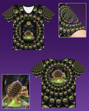 Jimothy | Psychedelic Visionary Art Women’s All-Over Legacy T-Shirt