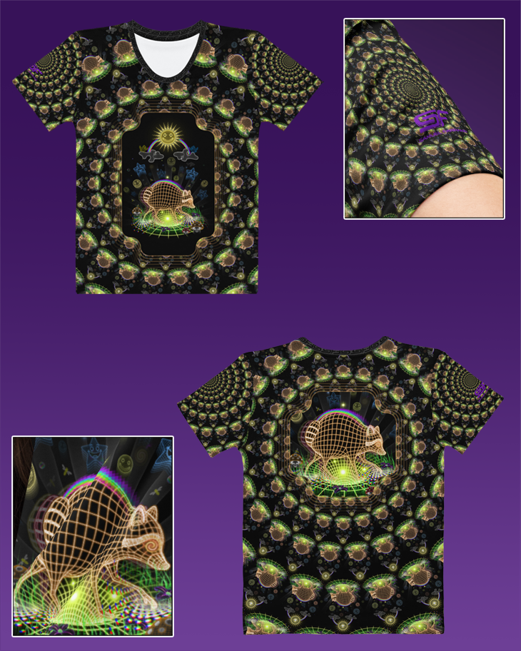 Jimothy | Psychedelic Visionary Art Women’s All-Over Legacy T-Shirt