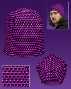 Alexandrite Prism | UV/RGB Reactive Beanie