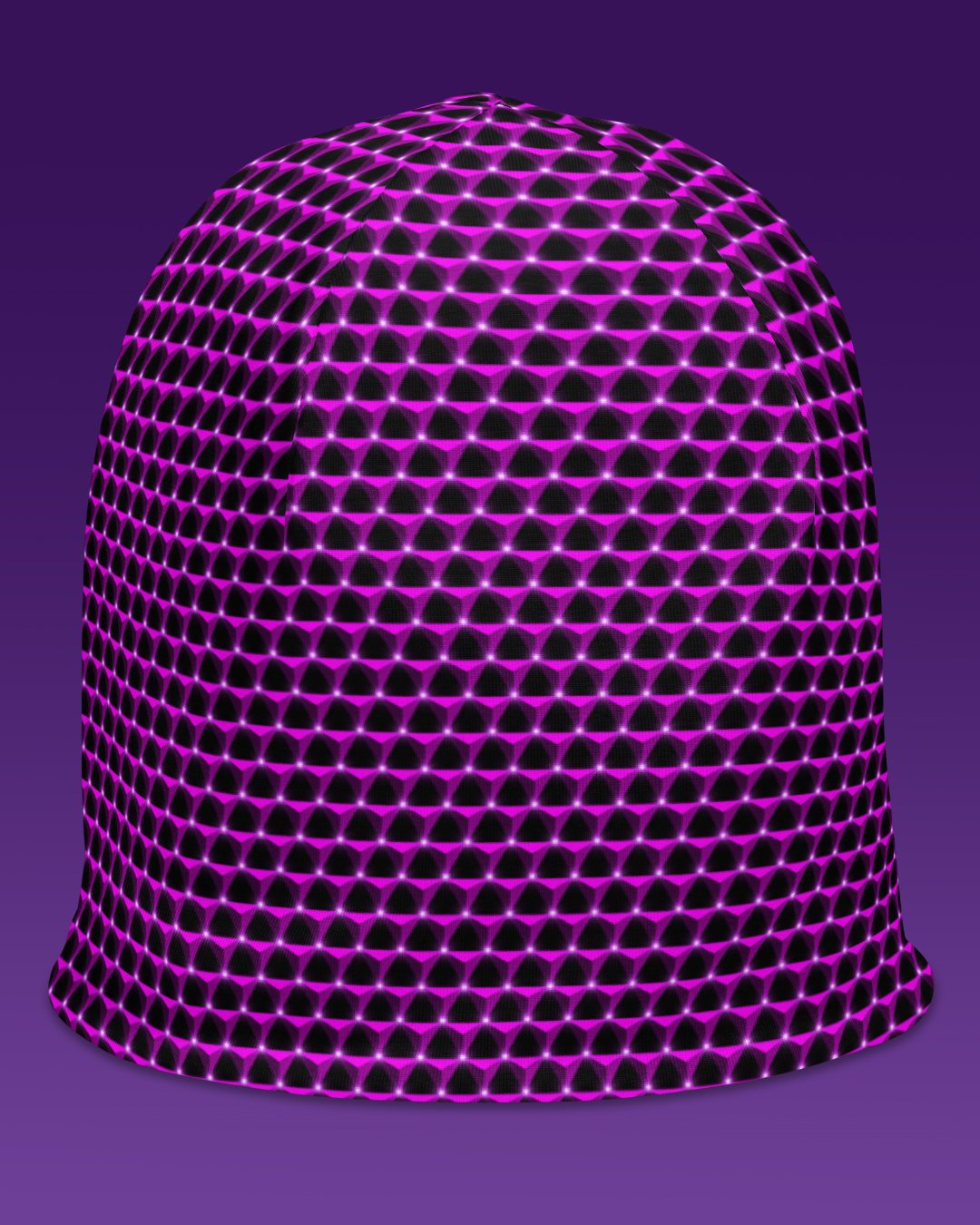 Alexandrite Prism | UV/RGB Reactive Beanie - Image 2