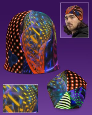 Anti-Gravity | UV/RGB Reactive Beanie