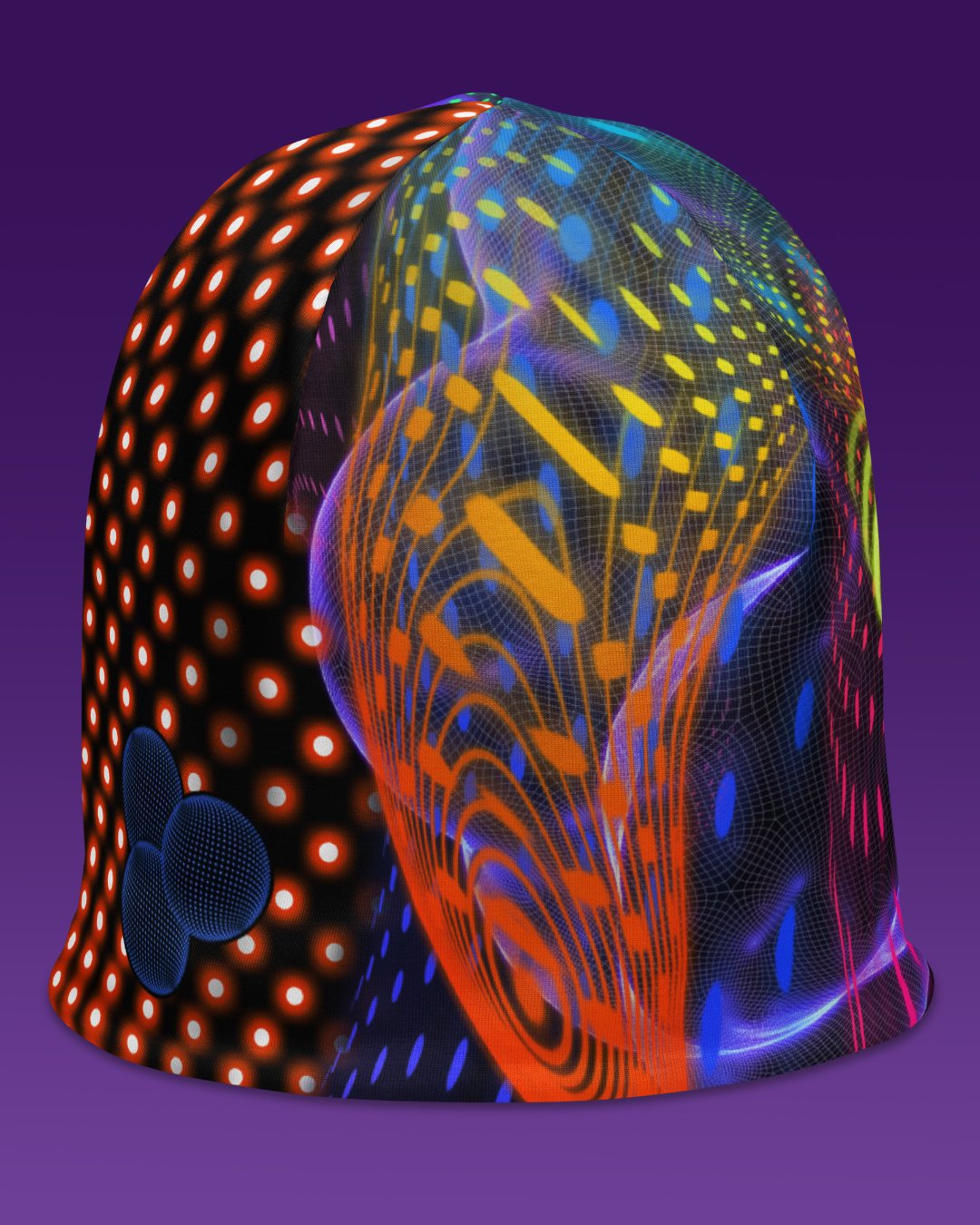 Anti-Gravity | UV/RGB Reactive Beanie - Image 2