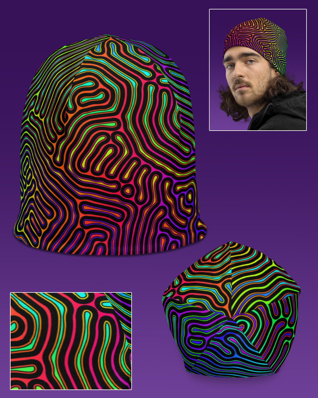 Biologic | UV/RGB Reactive Beanie
