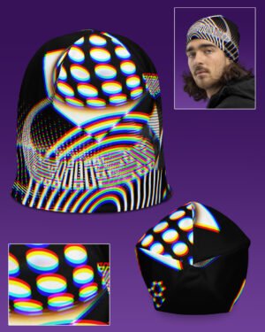 Dissolution | UV/RGB Reactive Beanie