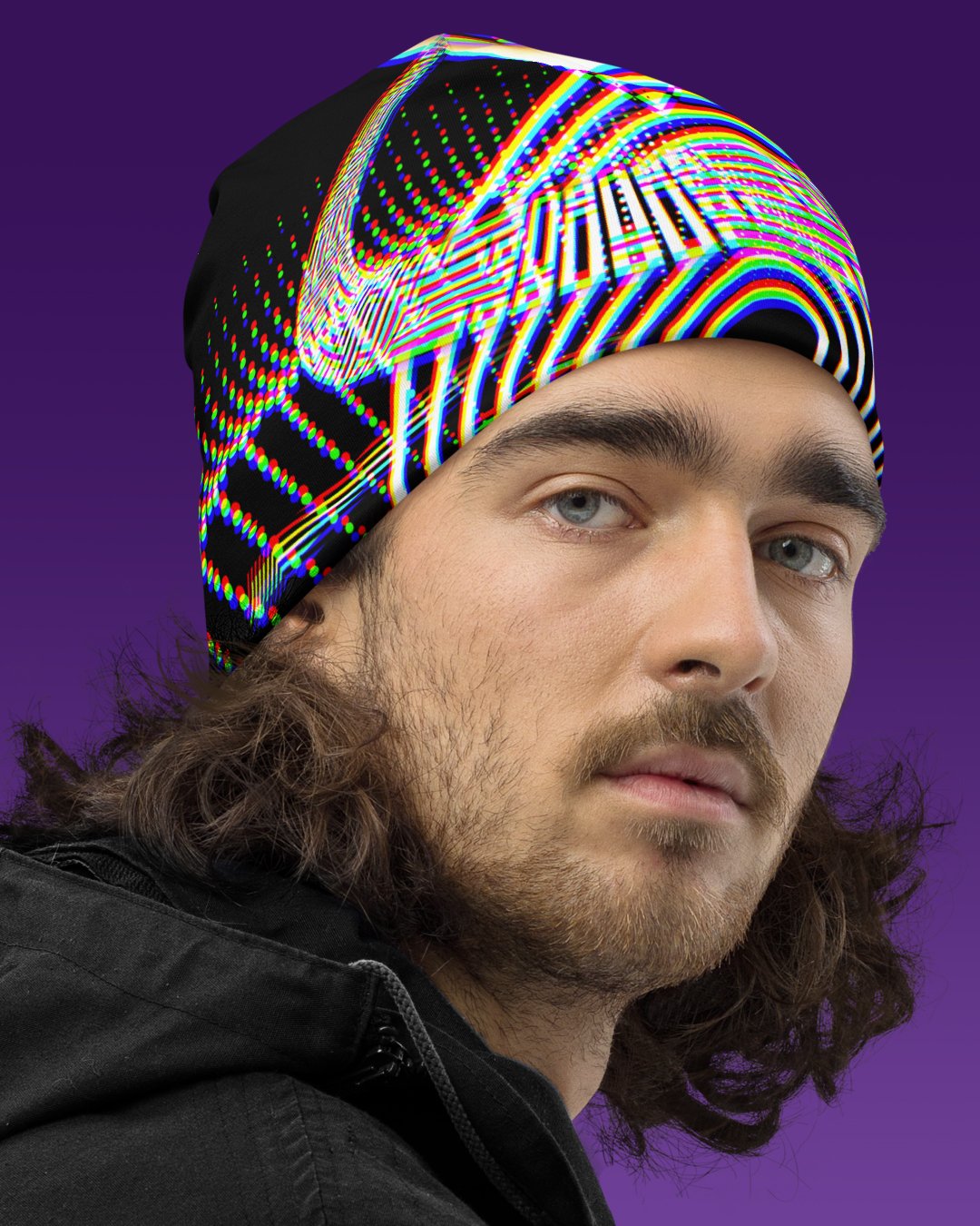 Dissolution | UV/RGB Reactive Beanie - Image 3