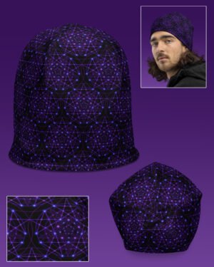 Enchant Trance | UV/RGB Reactive Beanie
