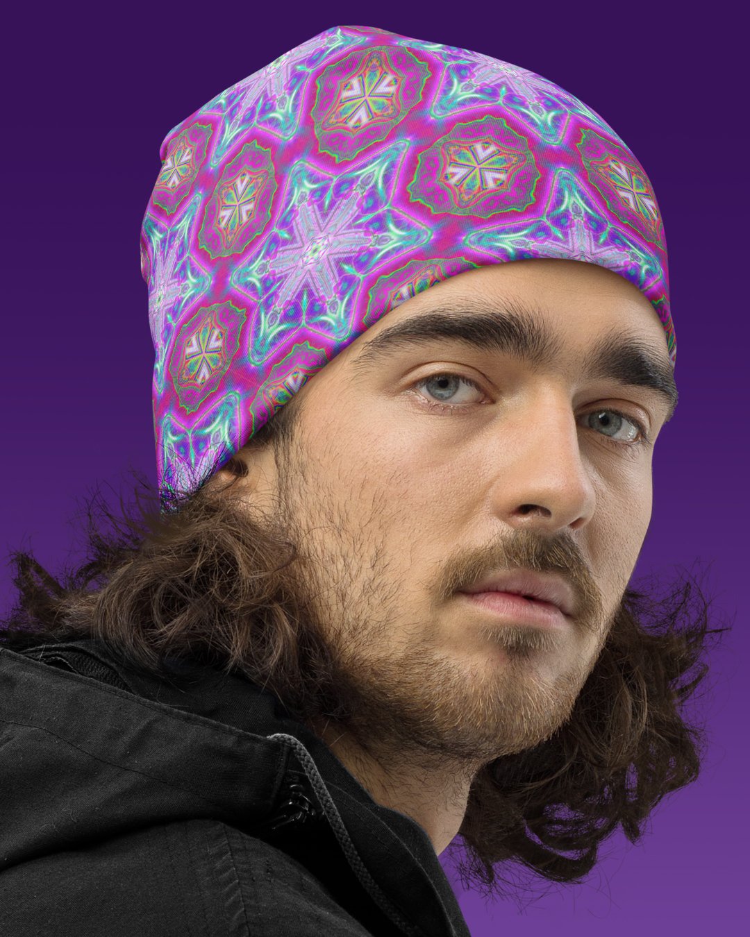 Entheoelectric | UV/RGB Reactive Beanie - Image 3