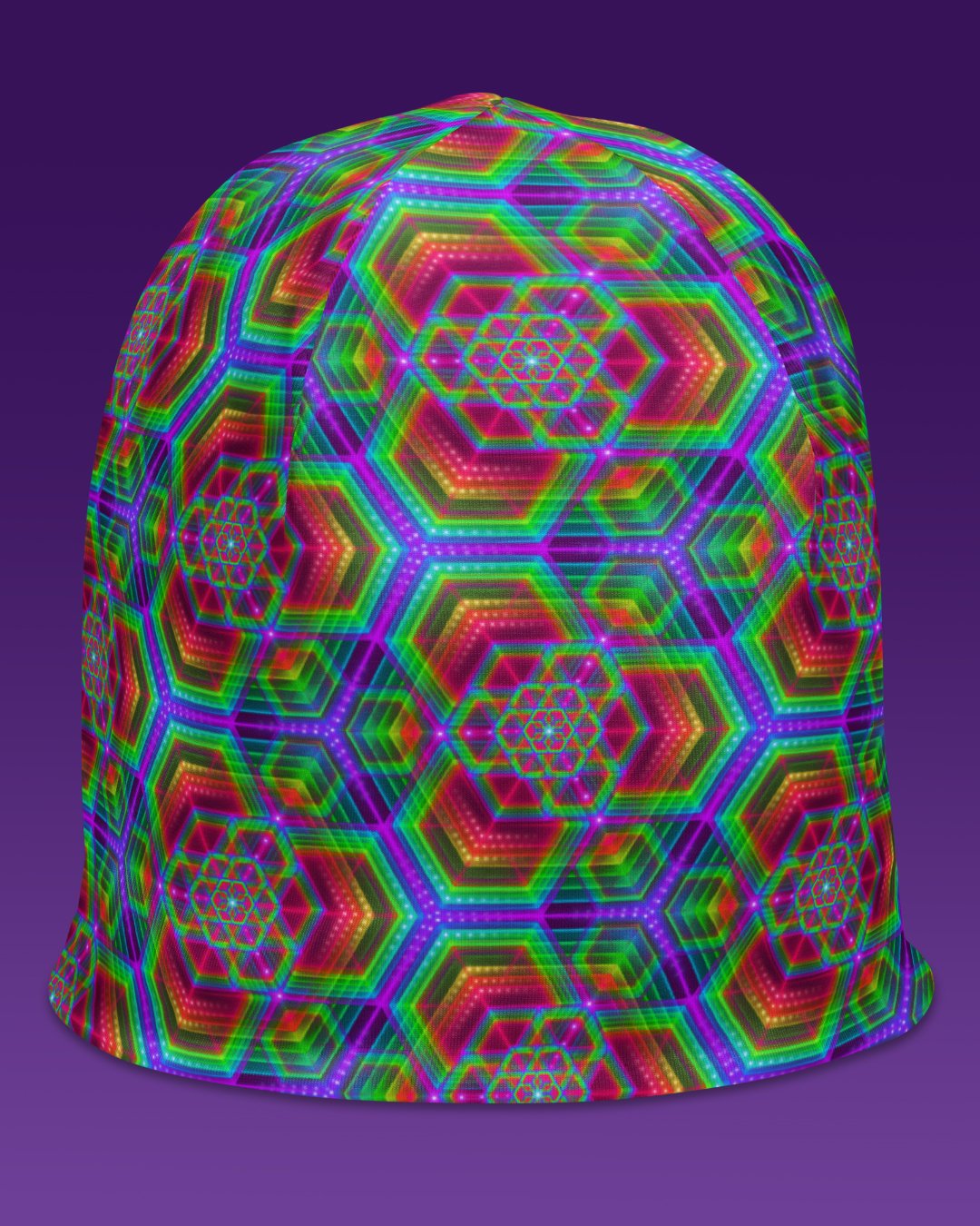 Hexafun | UV/RGB Reactive Beanie - Image 2