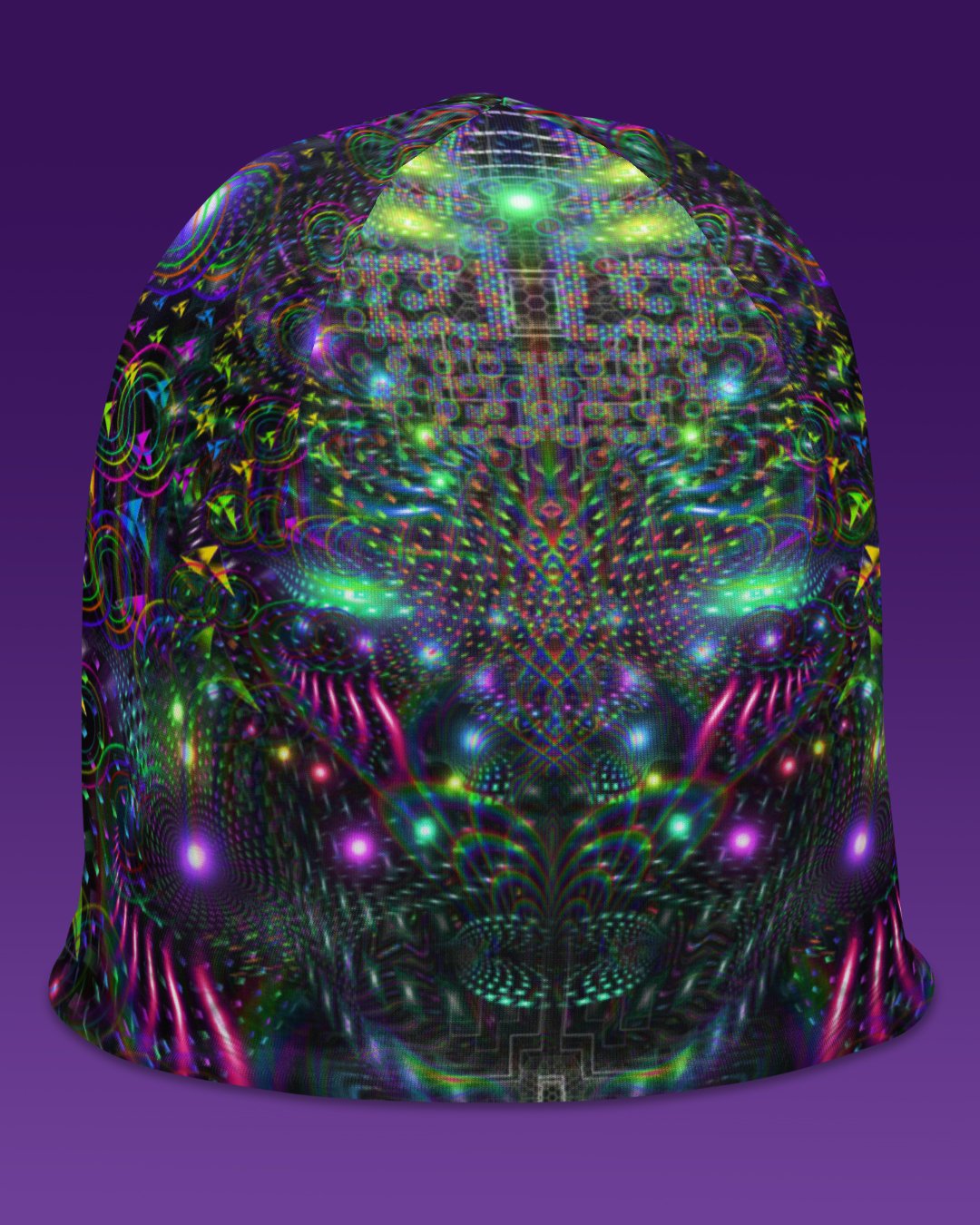 Huachamama | UV/RGB Reactive Beanie - Image 2