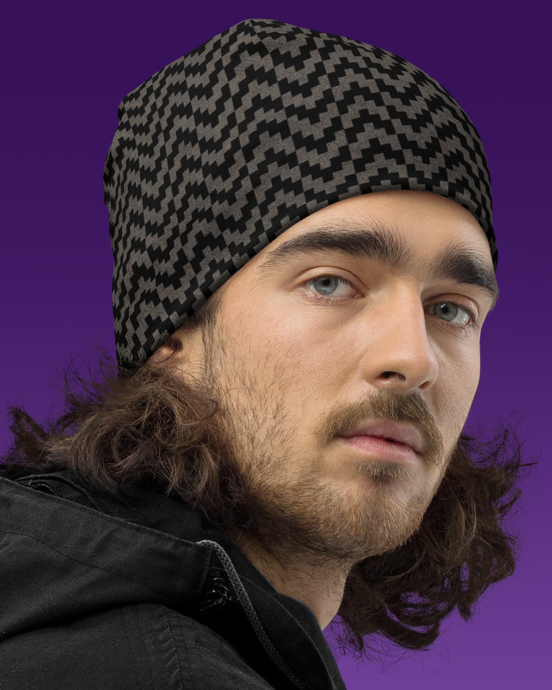 Huichol | UV/RGB Reactive Beanie - Image 3