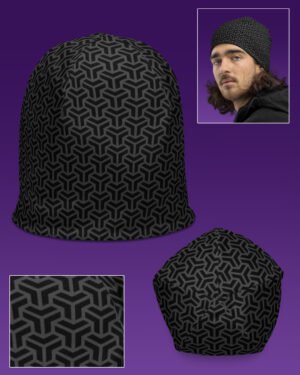 Interlace | UV/RGB Reactive Beanie